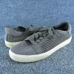 Vince Camuto‎ Chenta Women Sneaker Shoes Size 9 Medium Gray Leather Lace Up
